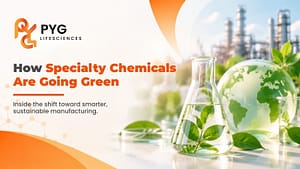 Sustainable specialty chemical manufacturing process in India